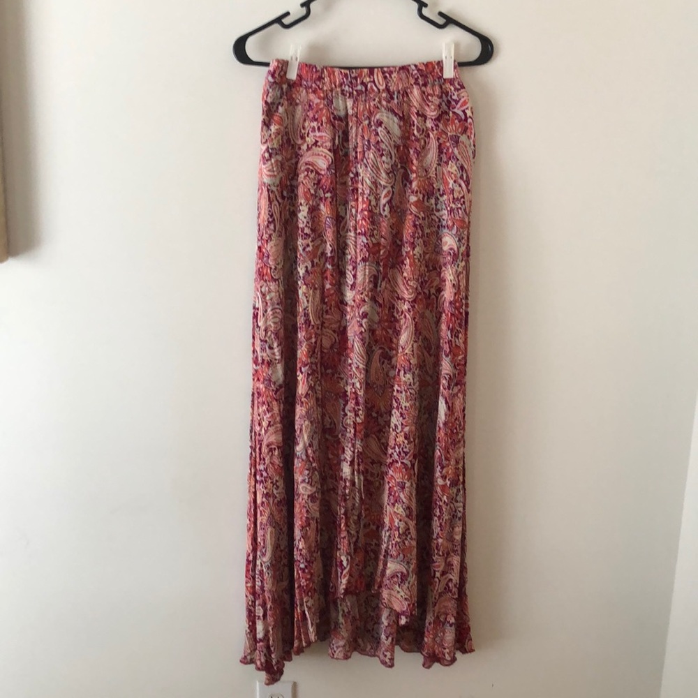 Billabong paisley maxi skirt